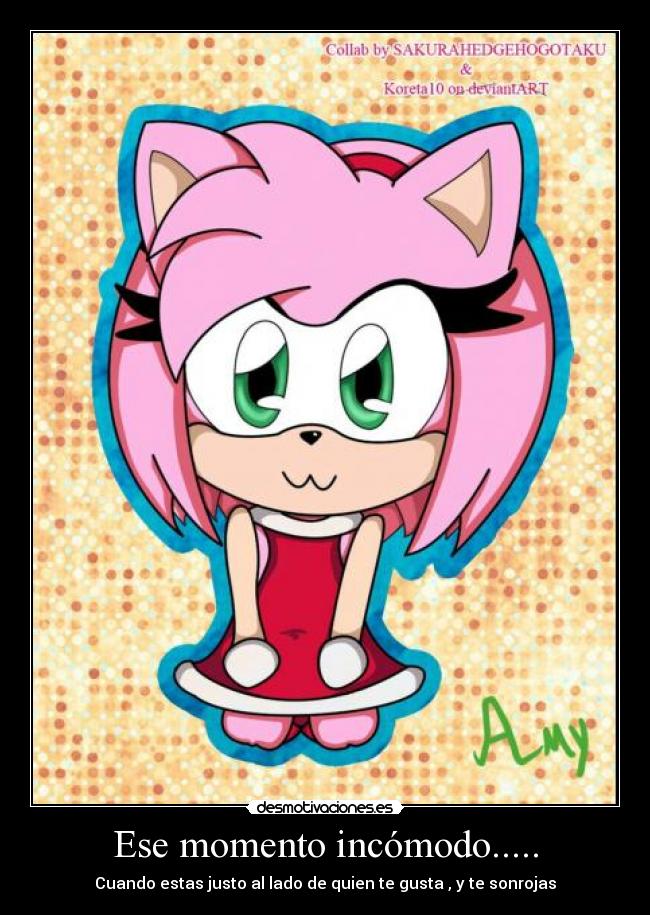 Ese momento incómodo..... - Cuando estas justo al lado de quien te gusta , y te sonrojas