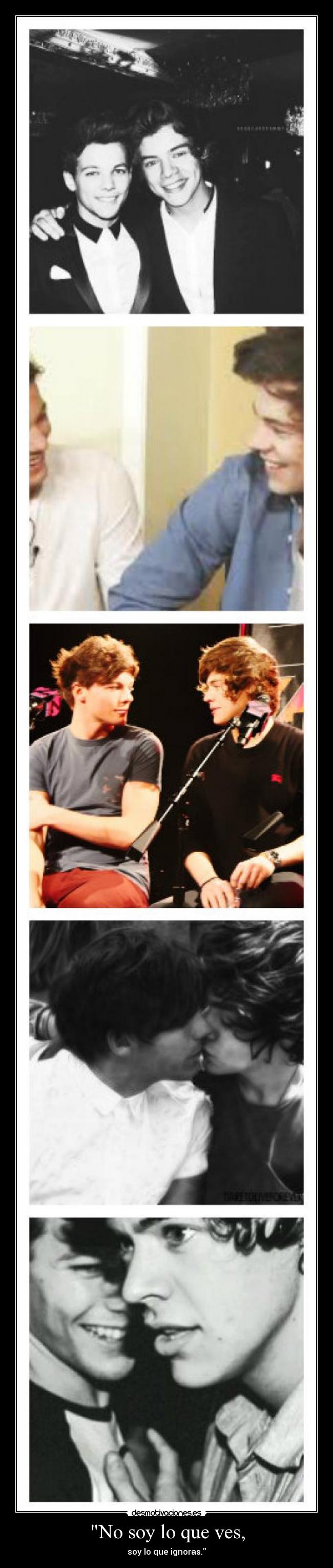 No soy lo que ves, -