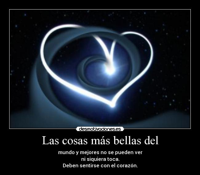 Las cosas más bellas del -