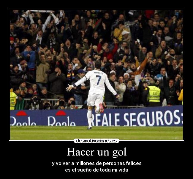 Hacer un gol -