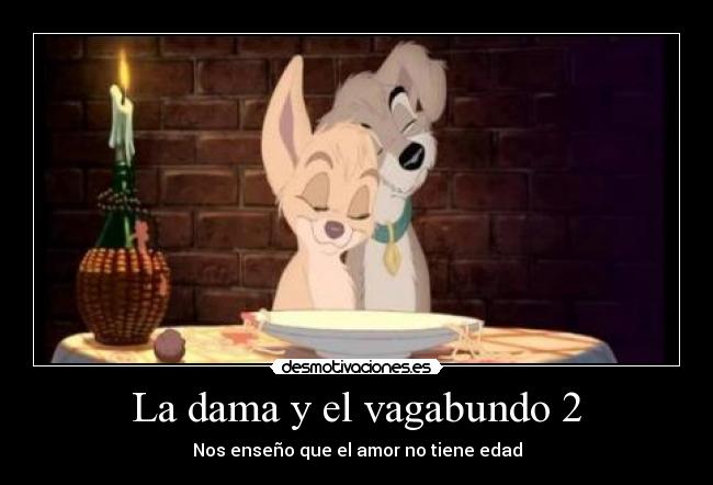 La dama y el vagabundo 2 - Nos enseño que el amor no tiene edad
