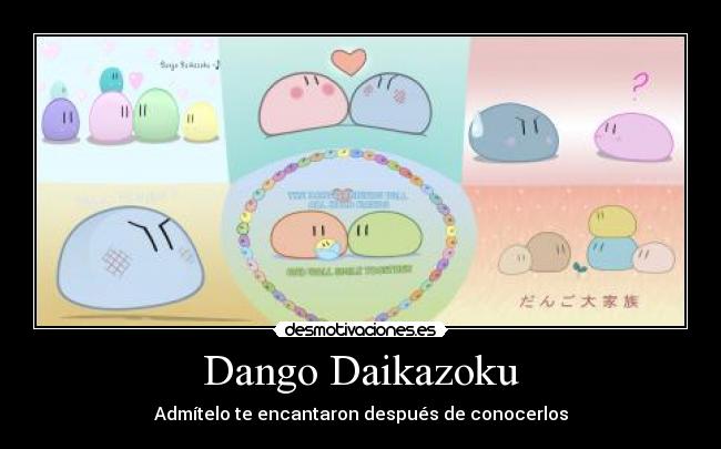 Dango Daikazoku - Admítelo te encantaron después de conocerlos