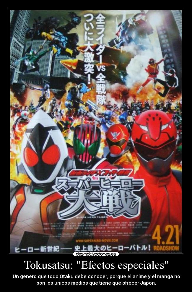 Tokusatsu: Efectos especiales -