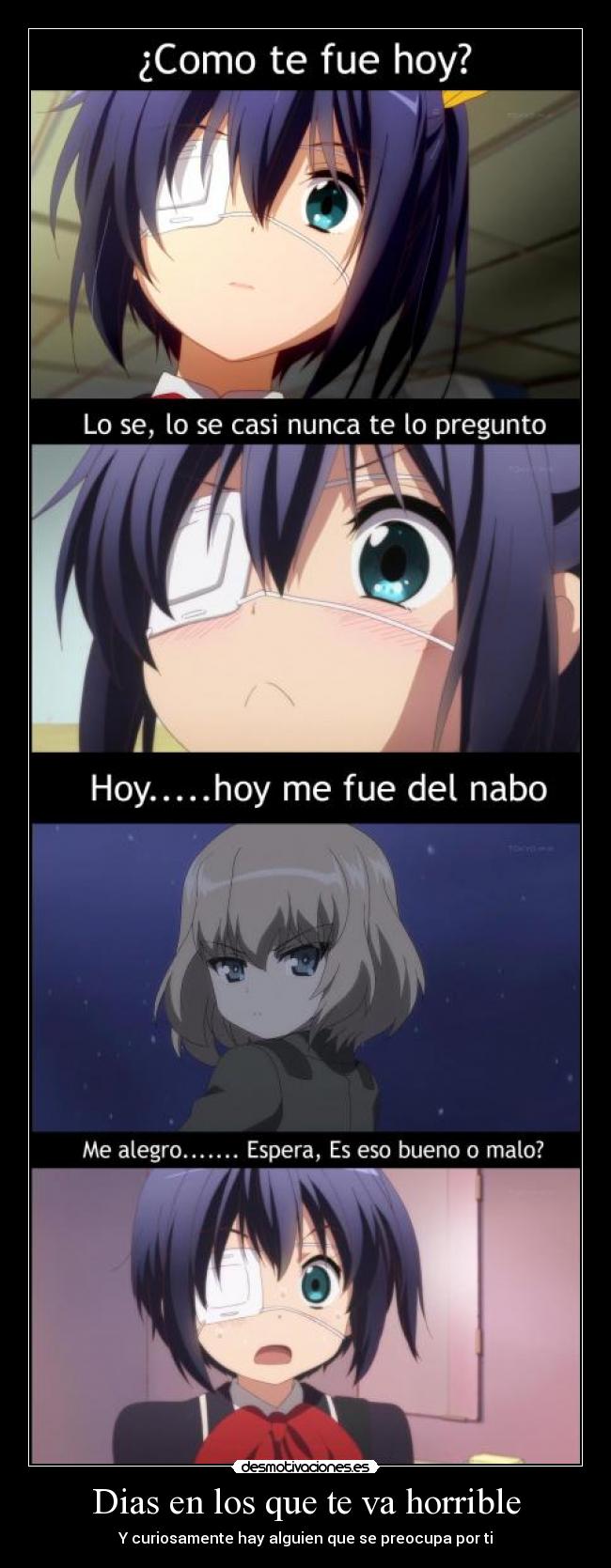 Dias en los que te va horrible -