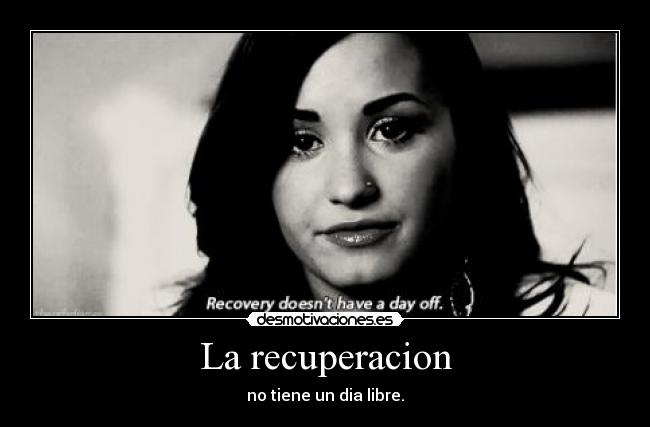 carteles recuperacion desmotivaciones