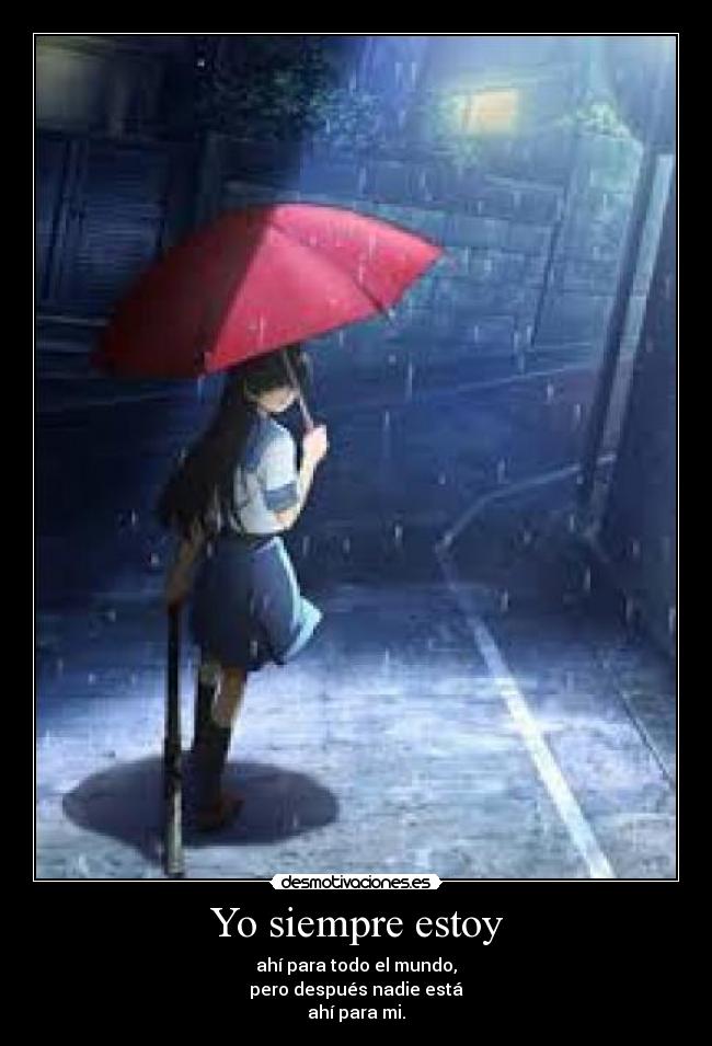 Yo siempre estoy -