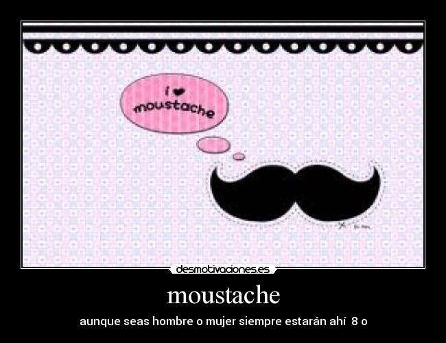 moustache -