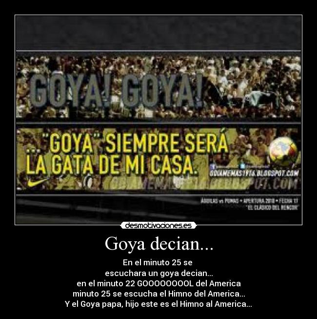 Goya decian... - 