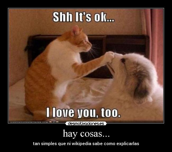 hay cosas... - 