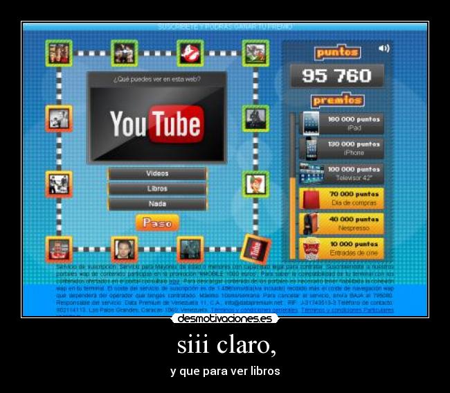 siii claro, - y que para ver libros