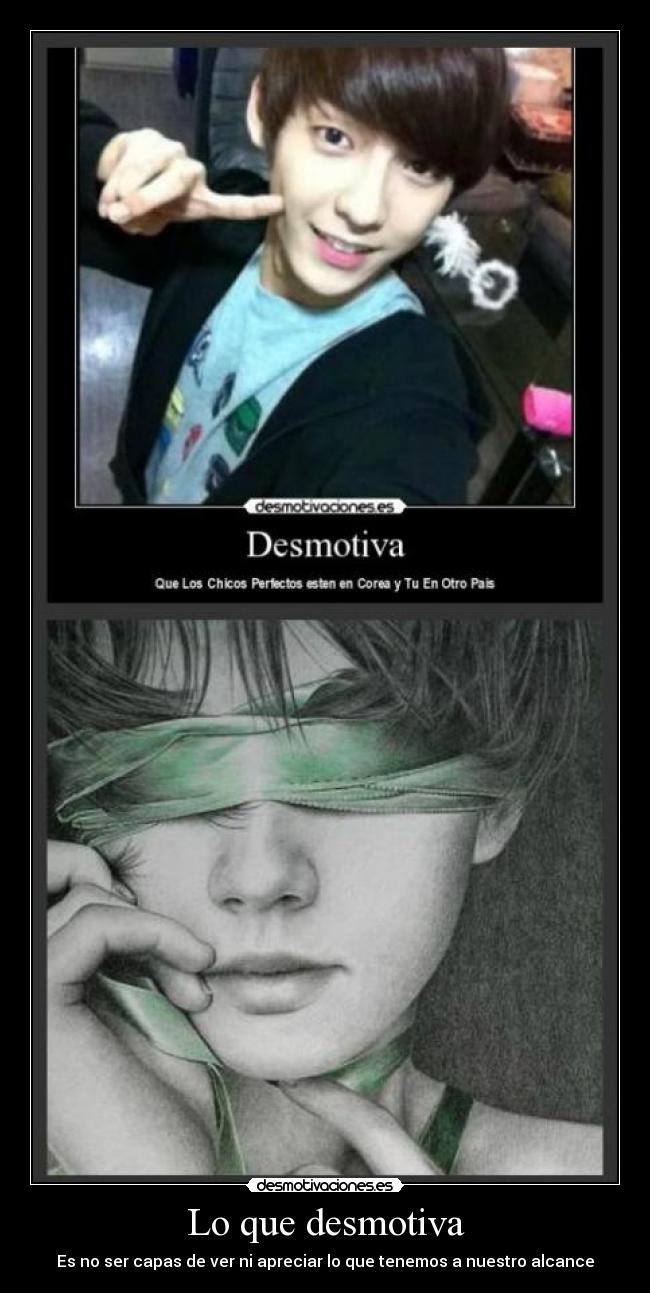 Lo que desmotiva -
