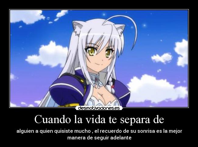 Cuando la vida te separa de -