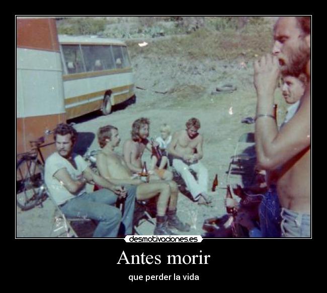 Antes morir -