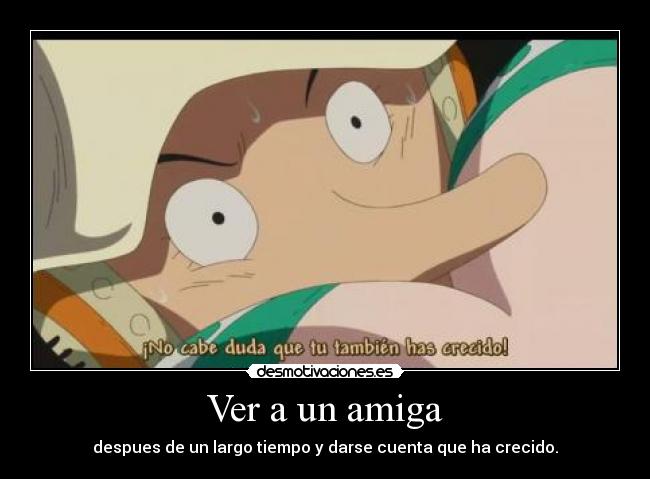 carteles anime onepiece usopp nami desmotivaciones