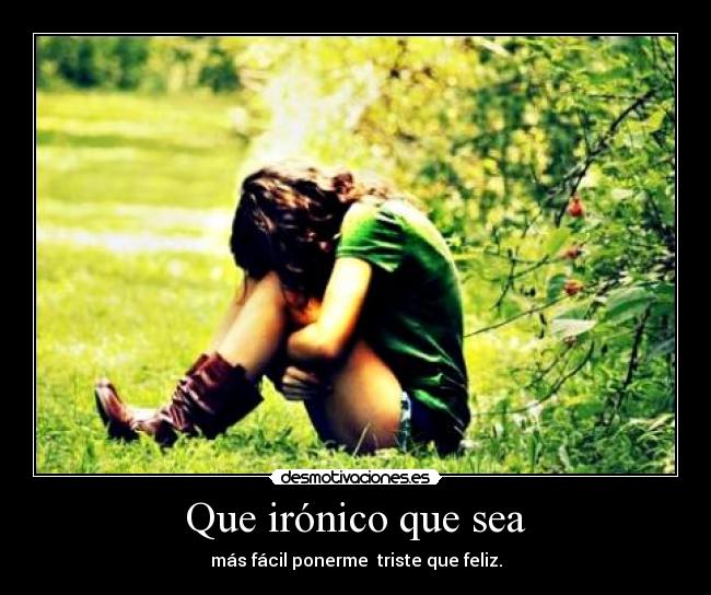 Que irónico que sea - 