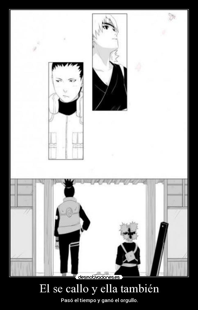 carteles anime manga otaku cosplay menaje amor que nunca hay que callarse siempre hay que estar juntos desmotivaciones