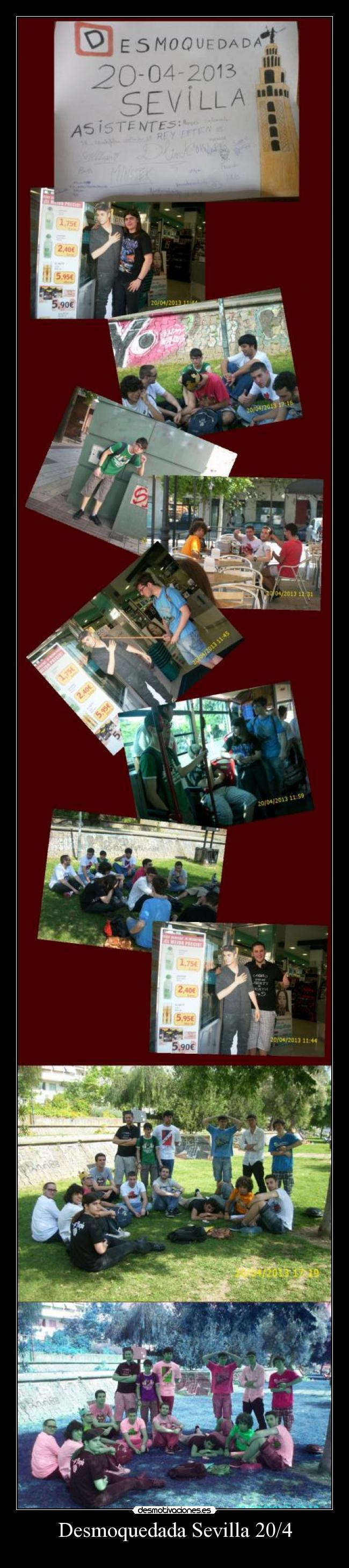 Desmoquedada Sevilla 20/4 -