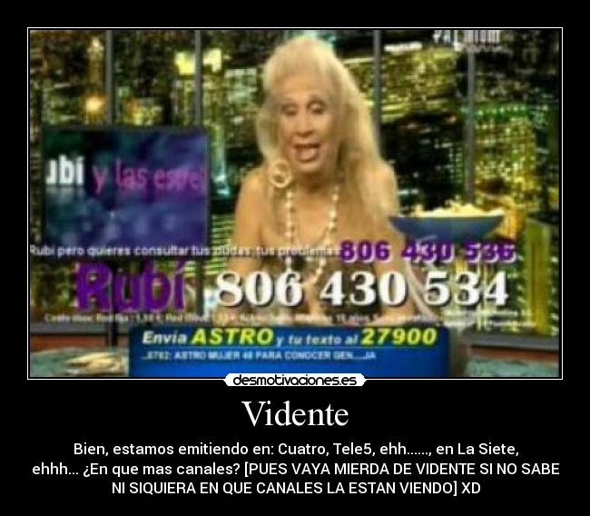 carteles videncia desmotivaciones