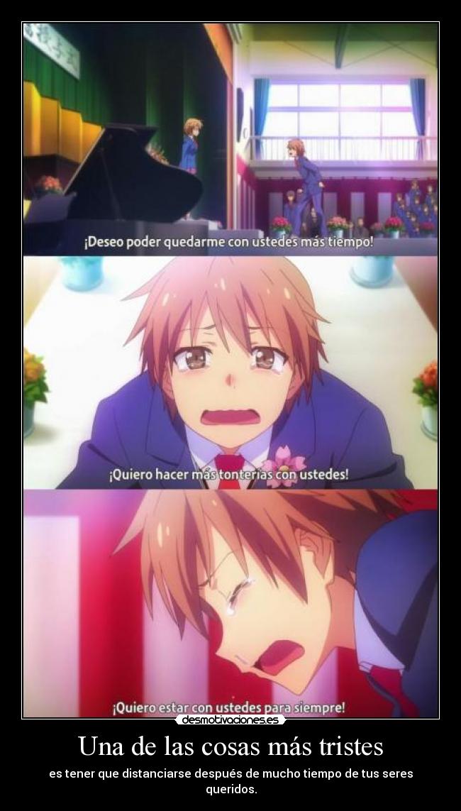 Una de las cosas más tristes - 