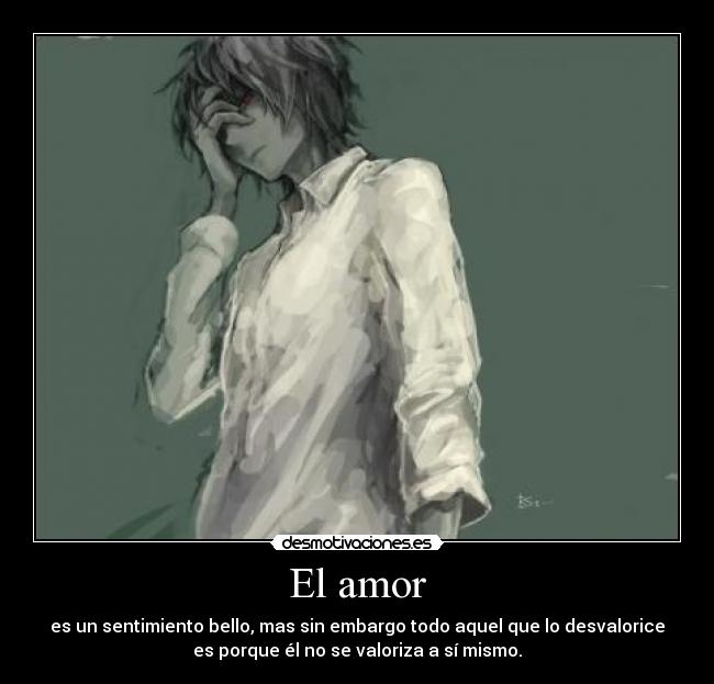 El amor -