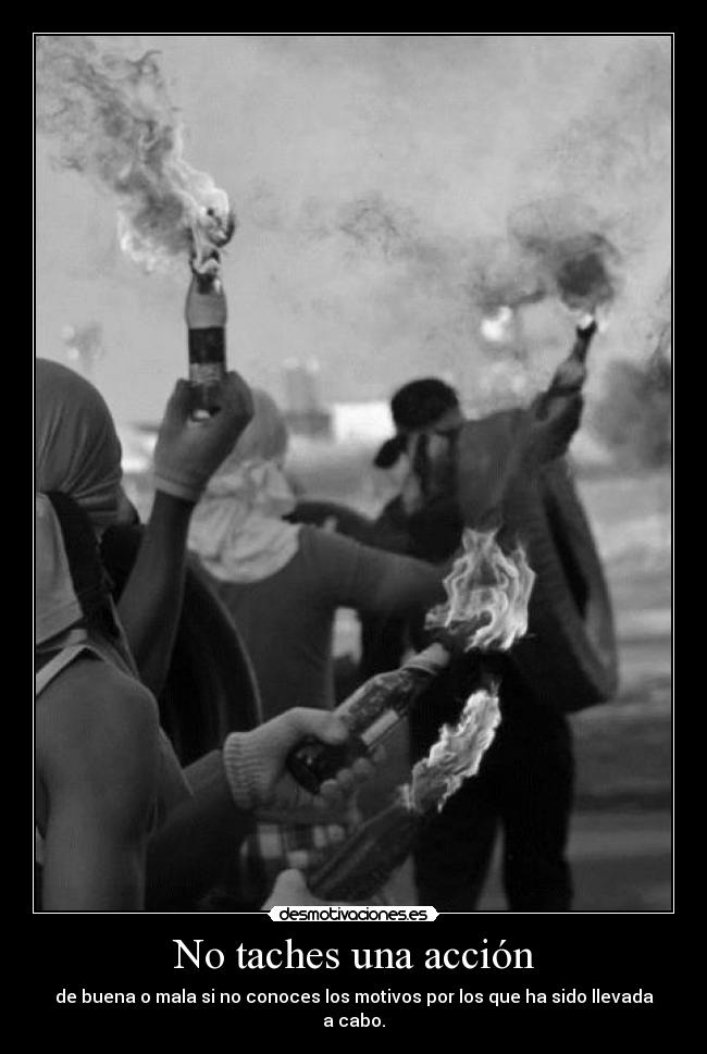 No taches una acción - 