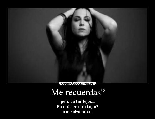 Me recuerdas? - 