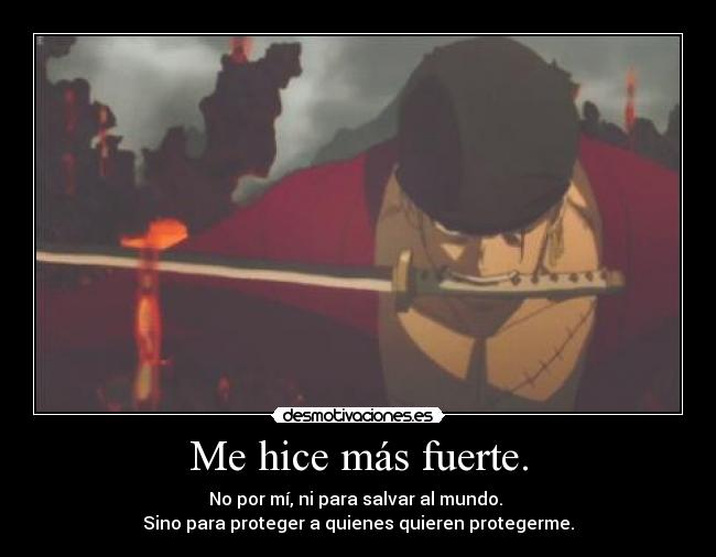 carteles one piece roronoa zoro anime proteger desmotivaciones