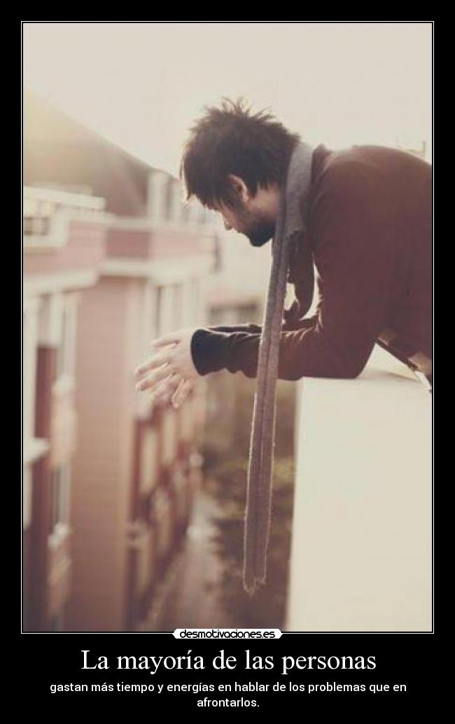 La mayoría de las personas -