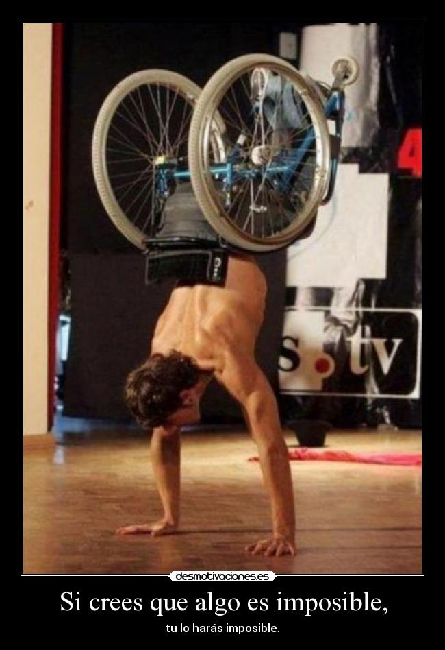 carteles imposible algo imposible desmotivaciones