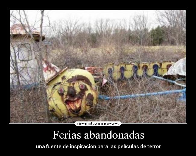 Ferias abandonadas -