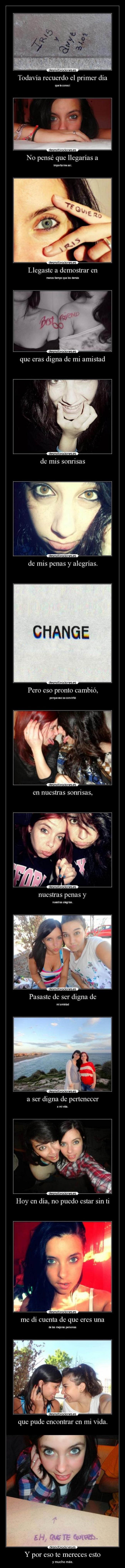 Y por eso te mereces esto -