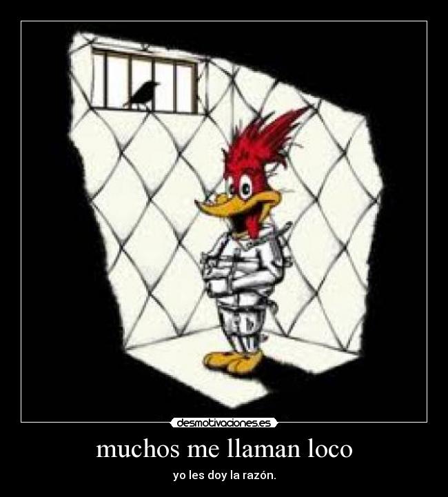 muchos me llaman loco -