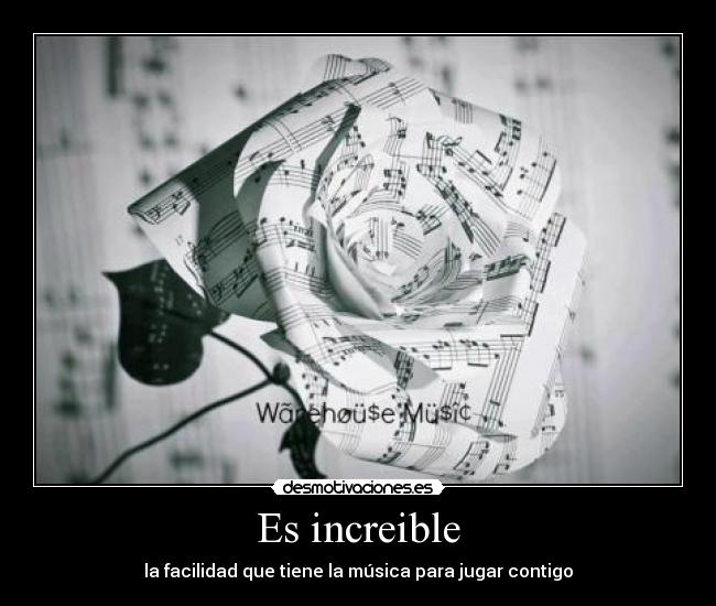 Es increible -