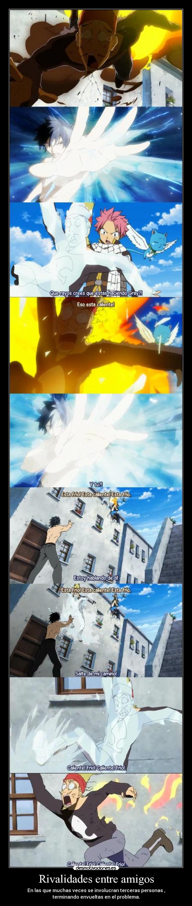 Rivalidades entre amigos -