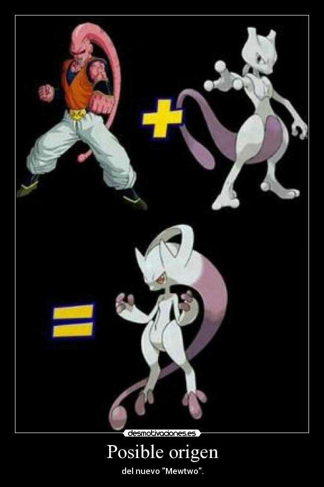 Posible origen - del nuevo Mewtwo.