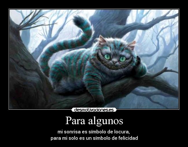 carteles gato sonrriente aliciaenelpaisdelasmaravillas desmotivaciones