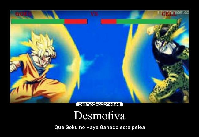carteles dragonballz desmotivaciones