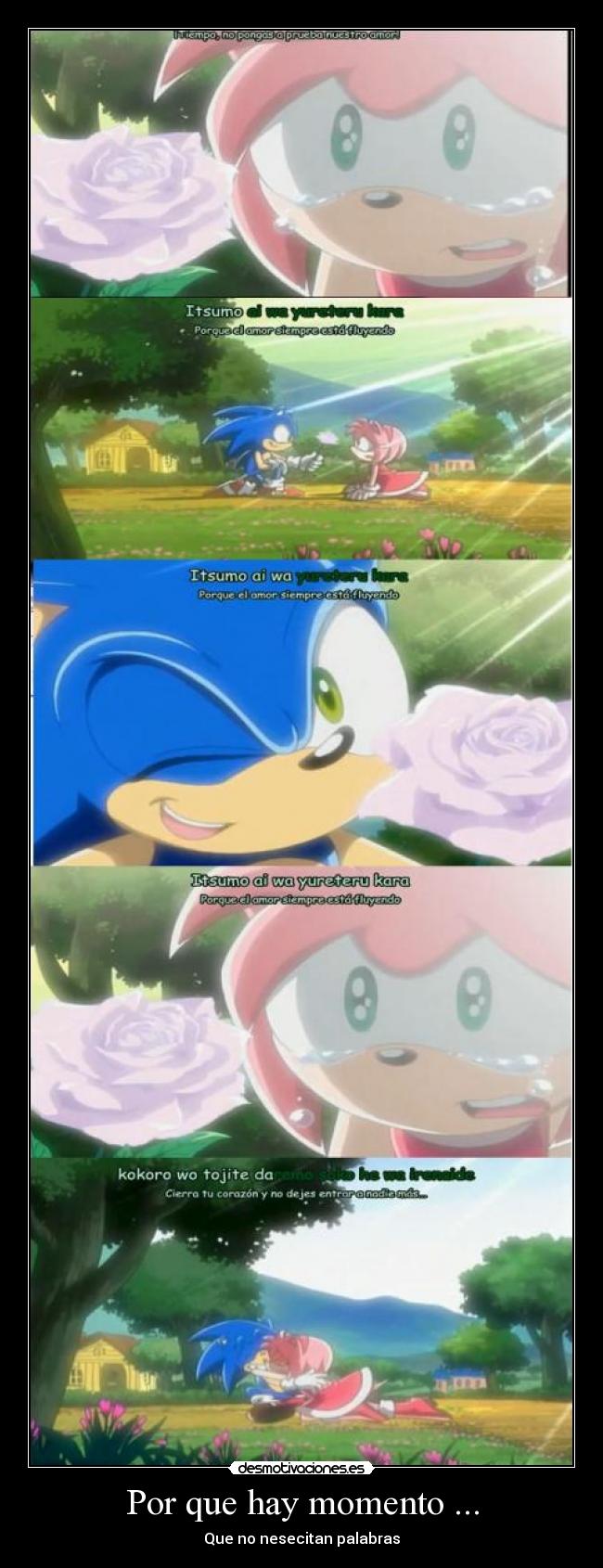 Por que hay momento ... -