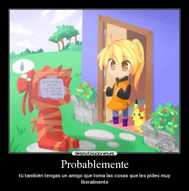 Probablemente -