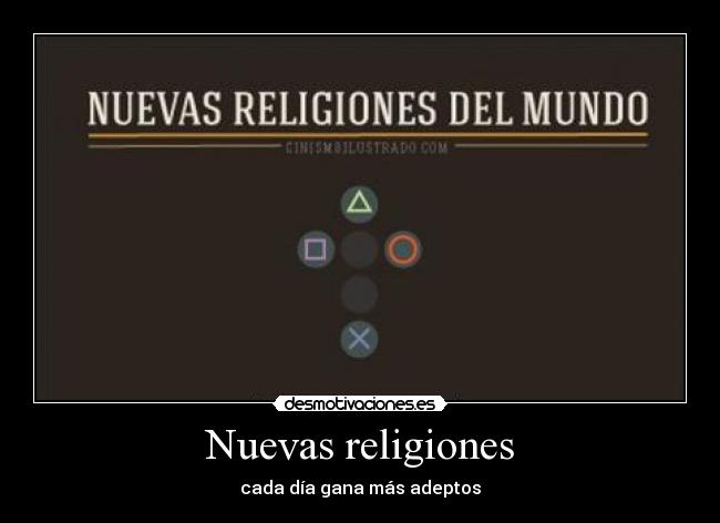 Nuevas religiones - cada día gana más adeptos