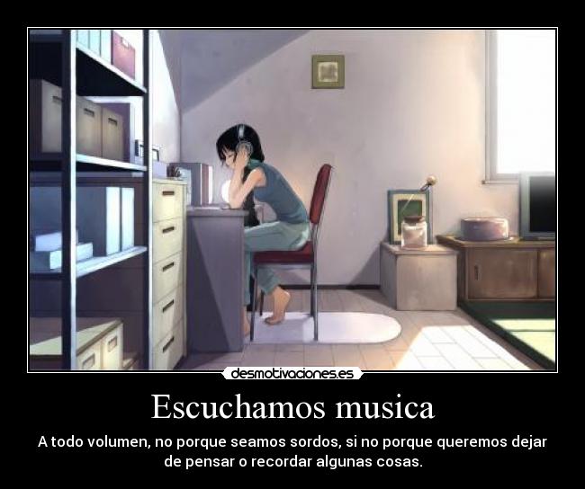 Escuchamos musica - 
