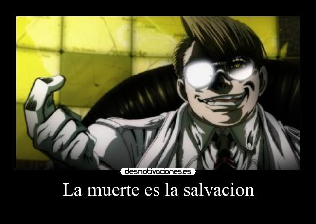 La muerte es la salvacion -
