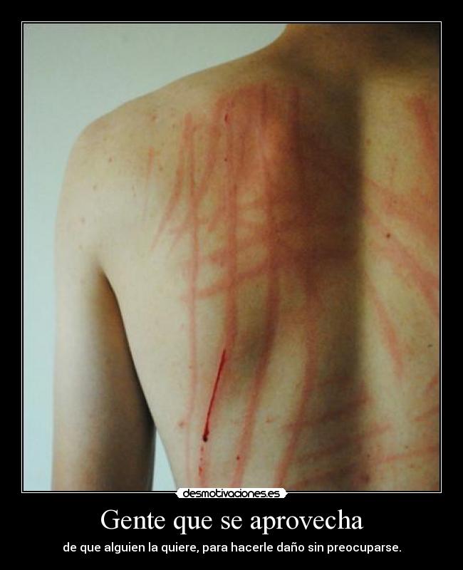 Gente que se aprovecha - 