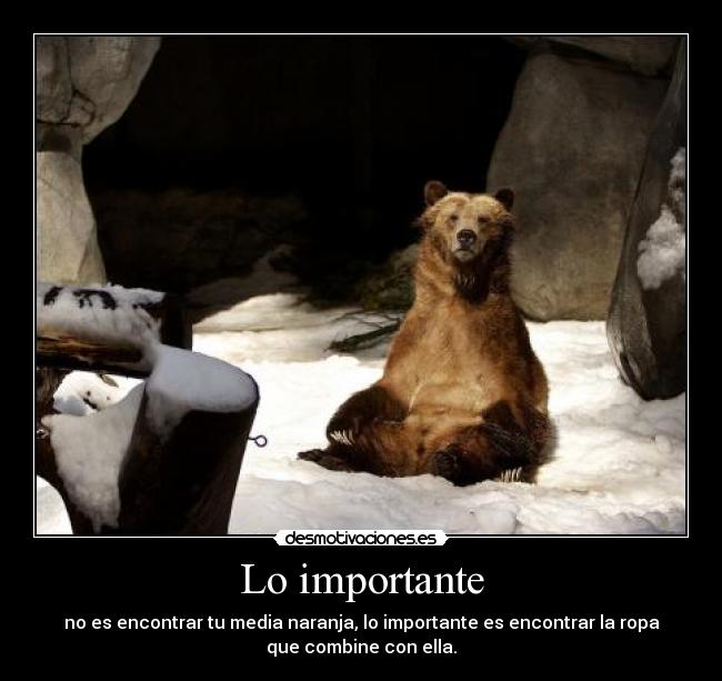 Lo importante - 