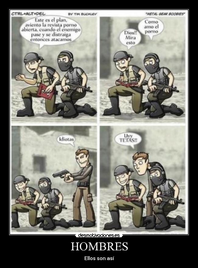 HOMBRES - Ellos son así