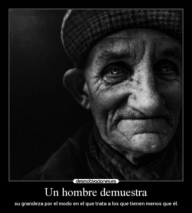 Un hombre demuestra - 