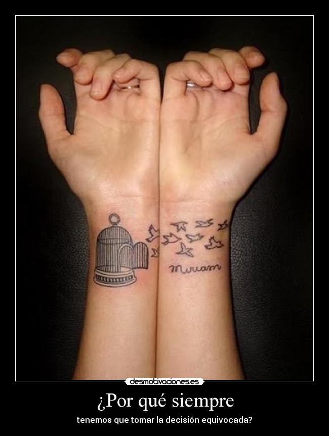 ¿Por qué siempre -