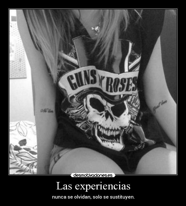 Las experiencias -