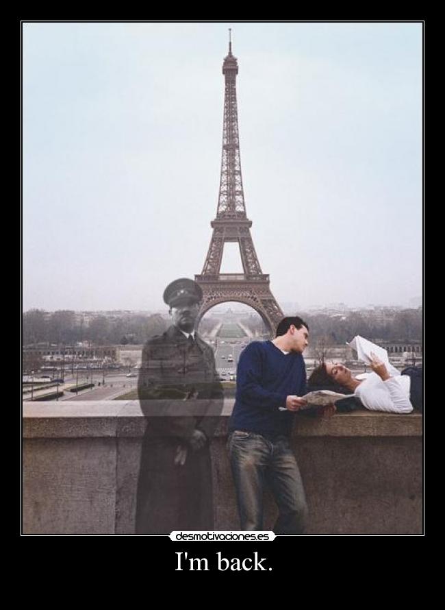 Im back. -