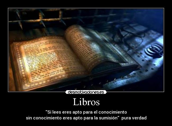 carteles anime libros desmotivaciones
